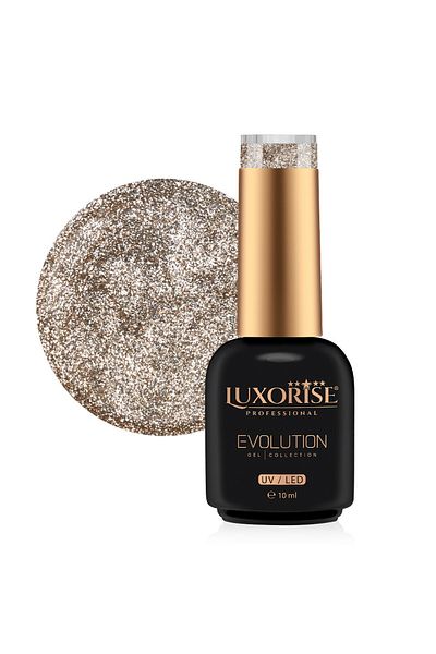 LUXORISE Oja semipermanentă Evolution Opulent Dreams - Golden Mist 10ml