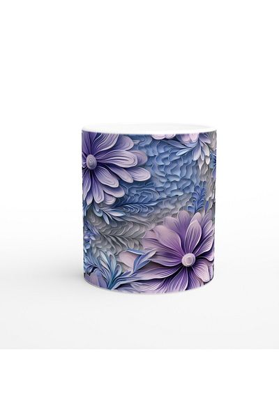 MESCHAIN Frosted Lilac Garden Mug