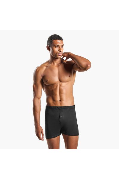 FAV Boxer with Button Detail - Set of 3