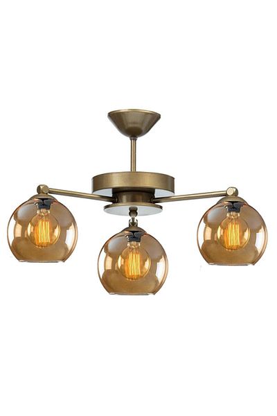 Modavize Topaç Modern Living Room - 3-Piece Chandelier Set - Kitchen and Bedroom Antique Body Balcam