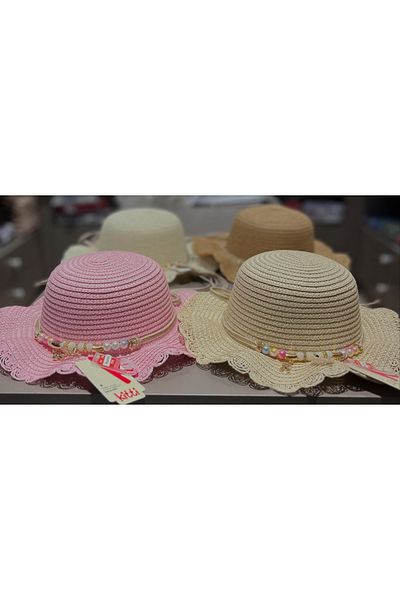 bebitomkids Girl 3-6 Years Straw Hat