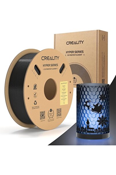 Creality Hyper Petg Siyah Filament 1.75mm 1kg