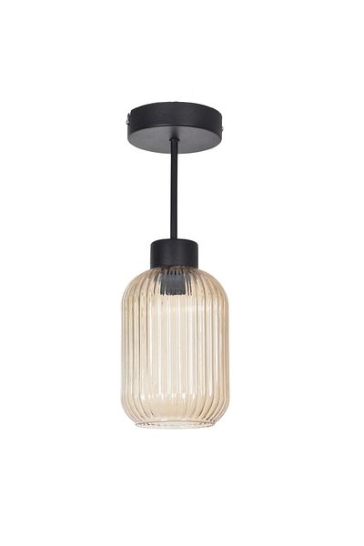 Modavize Toronto Modern Living Room - Single Ceiling Pendant Chandelier with Glop Glass for Kitchen and Bedroom