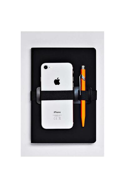 NUUNA Gray Dotted A5 Notebook Voyager Black