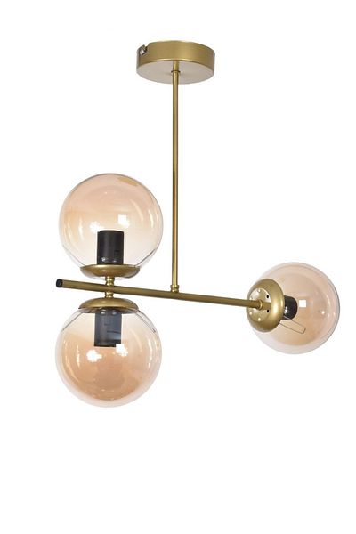 Modavize Vino Modern Design - 3-Piece Glass Chandelier Set for Living Room, Kitchen, Bedroom