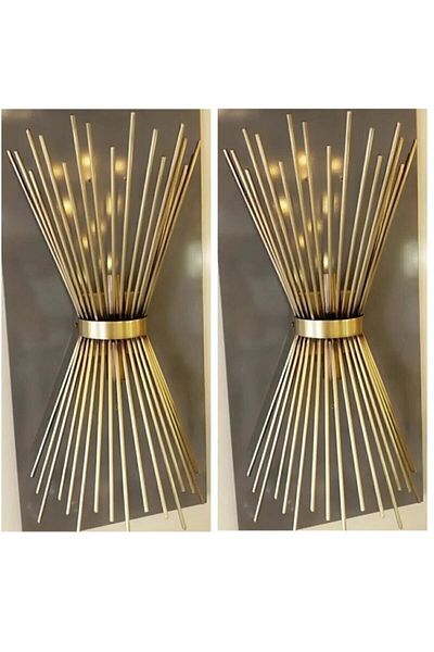 Modavize Hedgehog Antique Set 2-Piece Wall Sconce (2 Pieces)