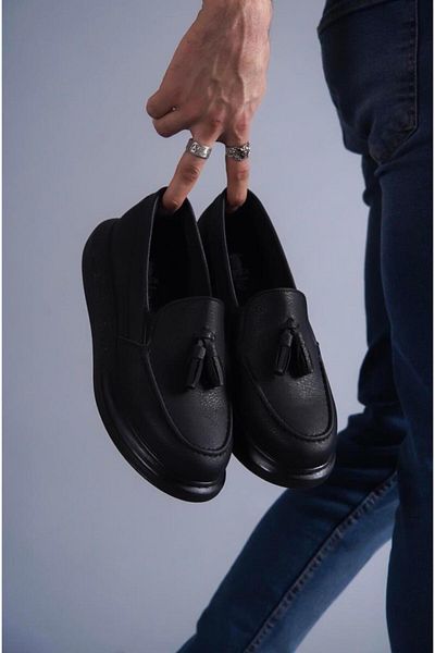 Byshoes Knack Daily Sports Classic Shoes 818 Black (Black Sole)