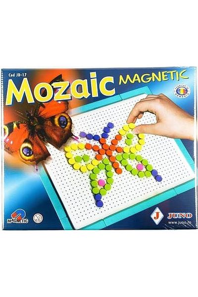 JUNO Construction game Magnetic Mosaic, 160 pieces