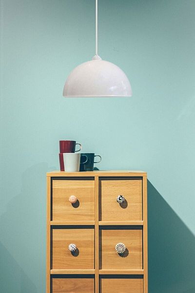 Modavize Luppo Modern Design - White Metal Chandelier, Single Package