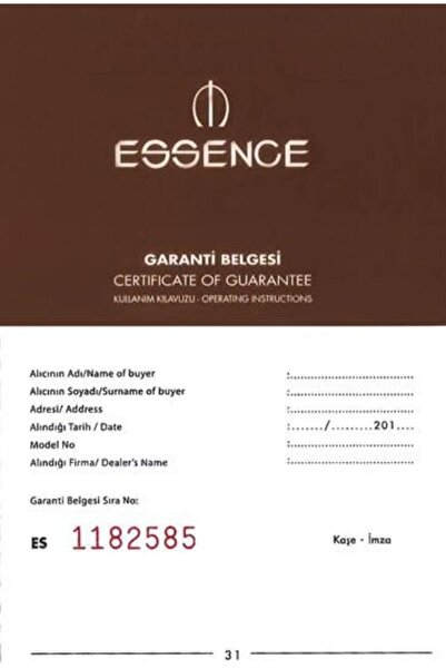 Essence Kadın Kol Saati D1234.130-1