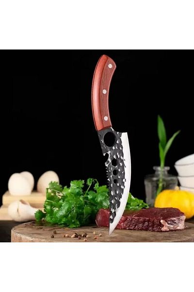 Foxter Chef's knife, 25 cm, steel and wood, sharp