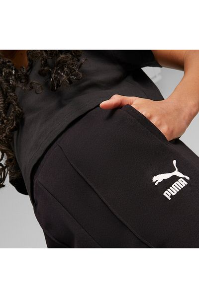 Puma Youth Girls Classics Flared Pants - Black