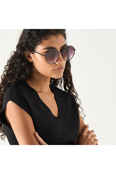 FAV Tinted Full Rim Sunglasses with Nose Pads