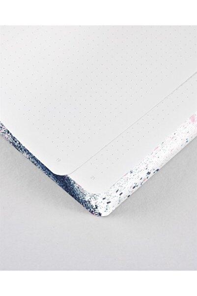 NUUNA Gray Dotted Notebook Splash (A5 Premium Paper - 256 Pages)