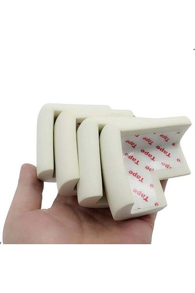 AGUBUGU 4-Piece V Type Cream Corner Protector