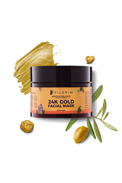 Pilgrim قناع الوجه بالذهب عيار 24 قيراطًا 6 جرام (عينة)