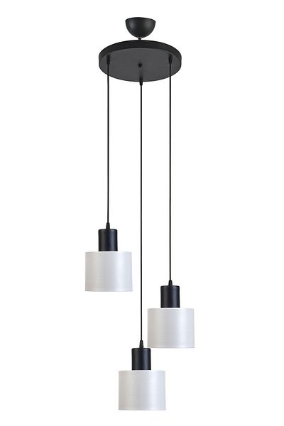 Modavize Modern Teddy 3-Piece Metal Pendant Lamp - Cafe, Kitchen, Living Room Chandelier