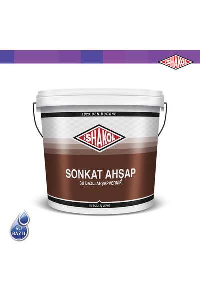 İshakol Sonkat Ahşap Su Bazlı Vernik