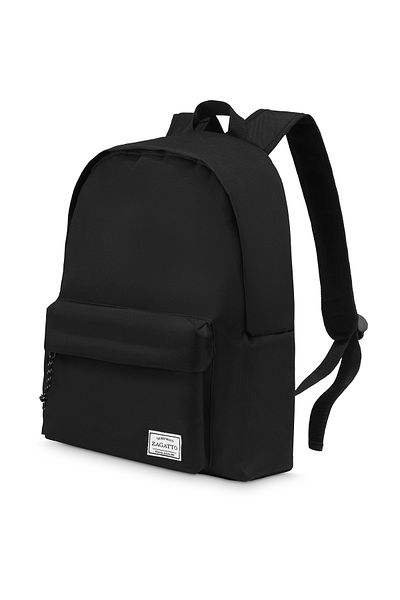 zagatto ® Unisex Urban Backpack, Black, 20l, A4, School/sports, 40x35x14 Cm, Zg774