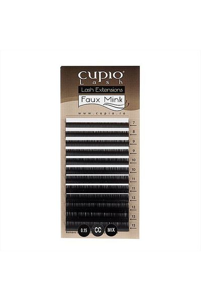 Cupio Permanent eyelash extensions - Mink CC Mix