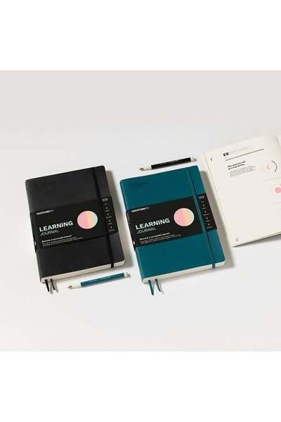 Leuchtturm1917 Leuchttrum 1917 Learning Journal Composition (B5), Flexcover, Pacific 367501