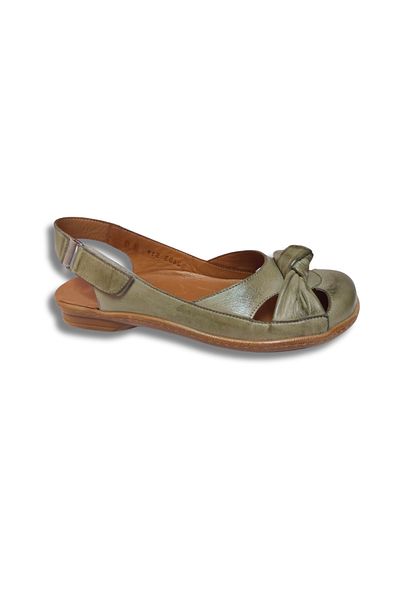 İNZE AYAKKABI Genuine Leather Sandals Model Name: Silva