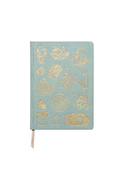 designworks ink Jumbo Journal Suedette - Mineralogy Defter