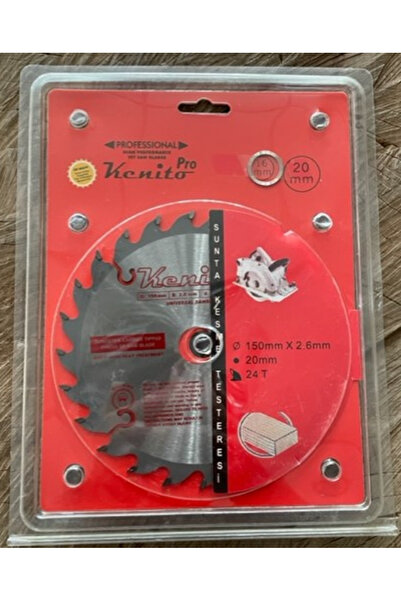 KNT 150MM ELMAS TESTERE AHŞAP MDF SUNTA KESİCİ GÖBEK 16-20MM