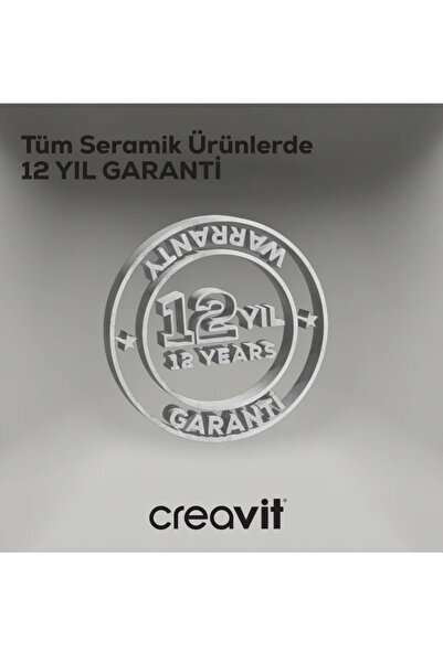 Creavit Lavabo Çanak Loop Ø 45 Cm Lp145-00sm Siyah Mat