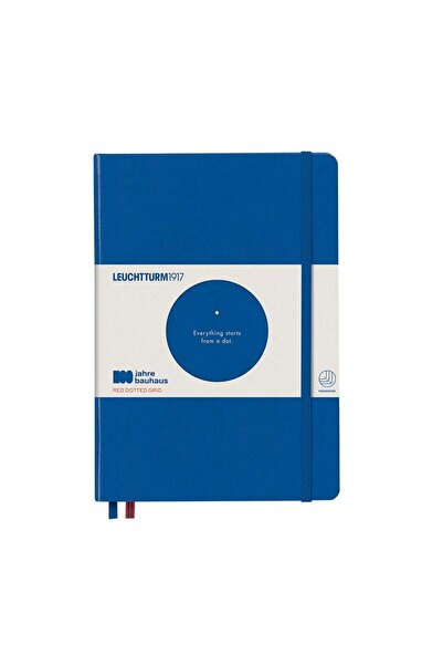 Leuchtturm1917 Bauhaus Serisi Not Defteri, Orta Boy (A5), Sert Kapak, 251 Say...