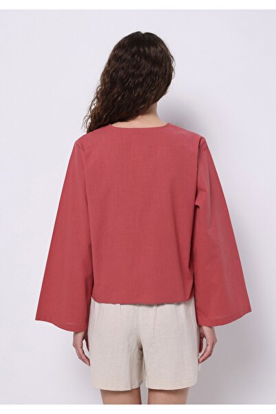 Colin's Regular Fit Kadın Pembe Gömlek