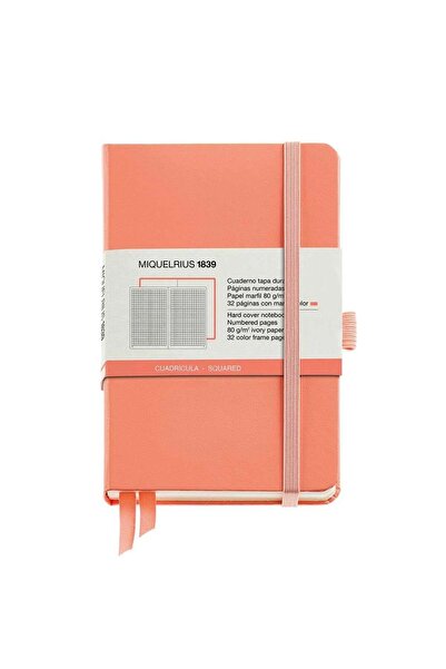 Unmeiprojects Miquelrius B7 Chromatic Kareli Defter Salmon/Orange