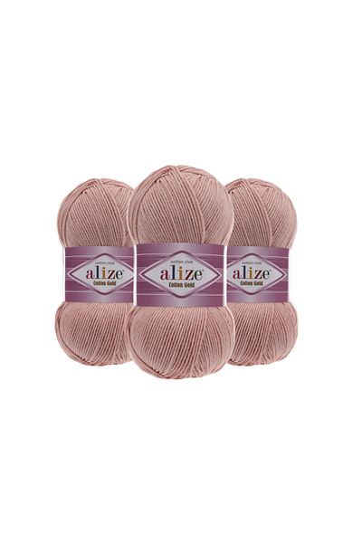Alize Cotton Gold Cotton Knitting Yarn Amigurumi Yarn 161 3 Pieces