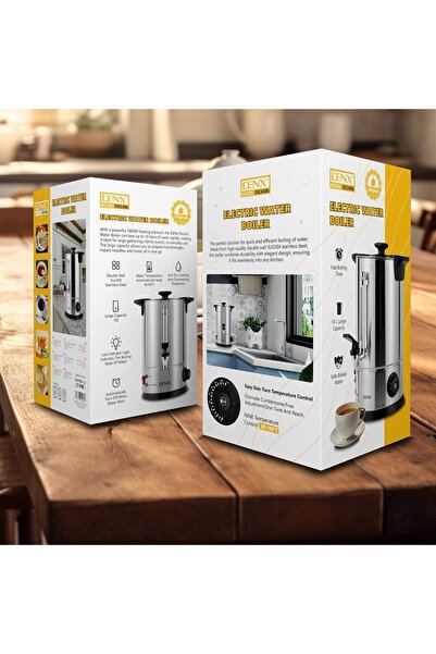 Denx DX3406 10L Stainless Steel Electric Kettle 1800W