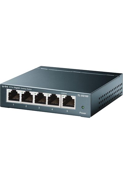 TP-LINK TL-SG105 5-Port Gigabit Steel Desktop Switch