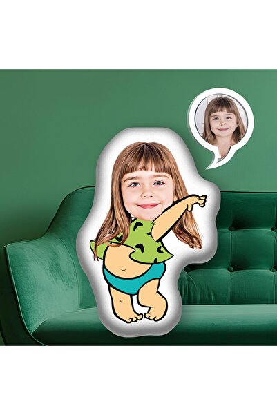 EJOYA Kişiye Özel Fotoğraflı Çakıl Çakmaktaş Yastık 115185 30 cm