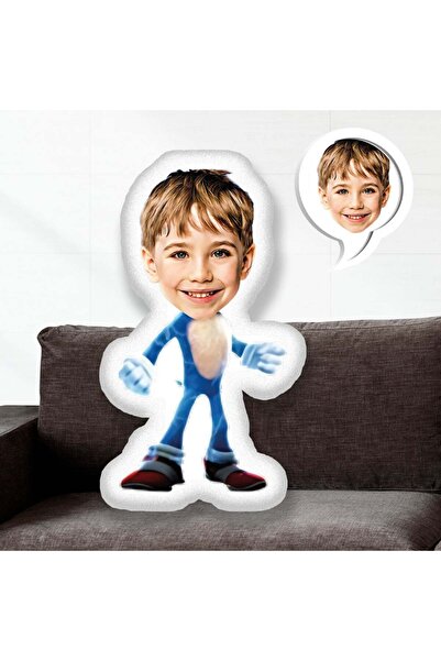 EJOYA Kişiye Özel Fotoğraflı Sonic Yastık 115267 30 cm
