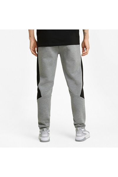 Puma Mens Evostripe Sweatpants - Gray