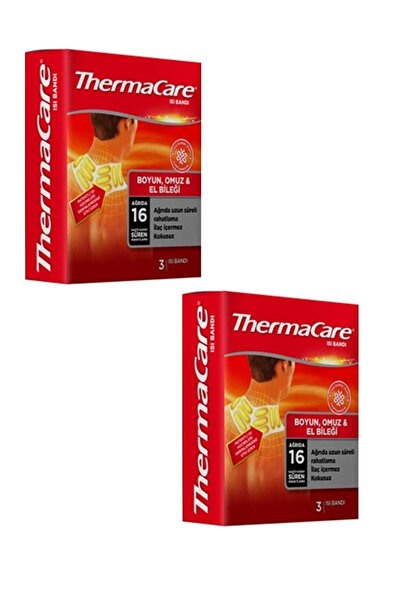 Thermacare Boyun & Omuz ve El Bileği Isı Bandı 2 x 3 Adet