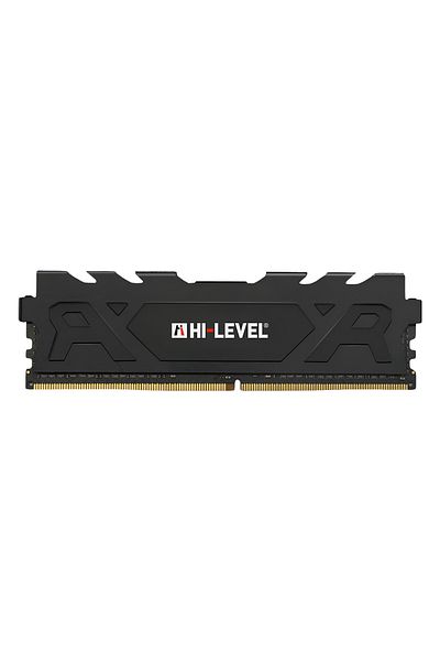 Hi-Level ذاكرة وصول عالي السرعة 8 جيجا بايت DDR5 بسرعة 5600 ميجا هرتز HLV-PC44800D5-8G-B CL46 1.1 فولت مع مبرد أسود