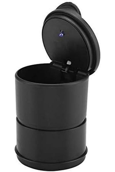 Generic Portable Cigarette Ashtray, Led Light Cigarette Ashtray Holder Cup for Car Truck Auto Office Home, 2