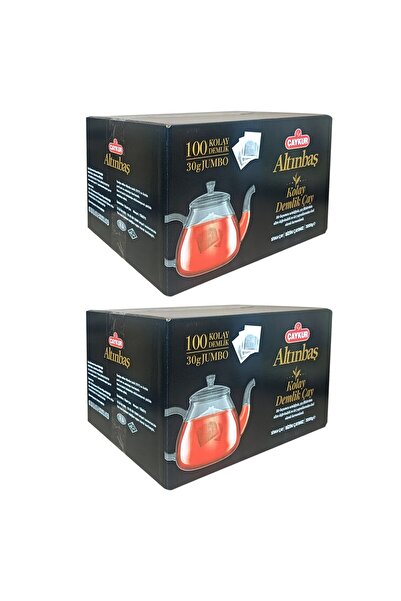 Çaykur Altınbaş Klasik Kolay Demlik 30 gr 100 lü Jumbo Koli x 2 Adet (6 kg)