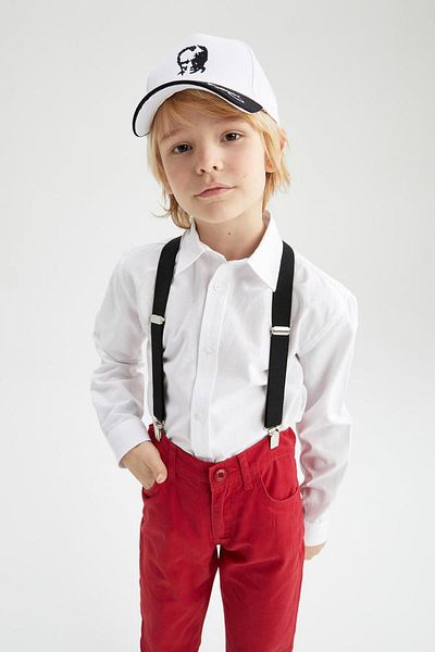 DeFacto W3236A6 Boy's Shirt
