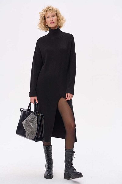 Blue Shadow Women's Sweater Tunic Meg Black