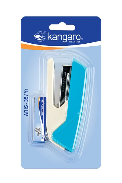Kangaro Stapler Set 24/6-26/6 Compatible Stapler Machine 26/6 Staple Wire Aris-35/2Y