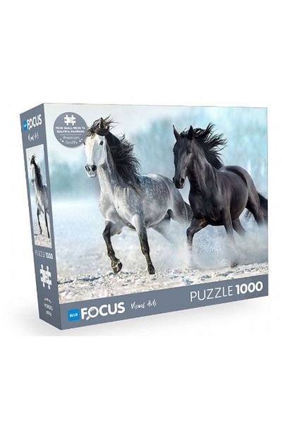Blue Focus Yayınları Blue Focus Horses Horses 1000 Pieces