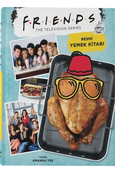 Teras Kitap Friends Resmi Yemek Kitabı Ciltli Sert Kapak