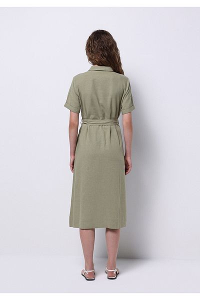 Colin's Regular Fit Women's Green Dress