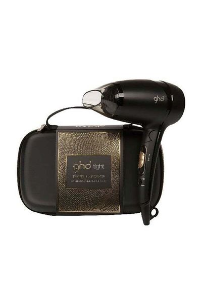 Ghd Travel Hair Dryer With Protective Case Black/gold