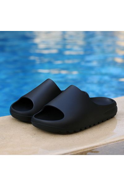 İncim Μαύρο Casual Μπαλκόνι Κήπος Πισίνα Παντόφλες Παραλίας Unisex Παντόφλες